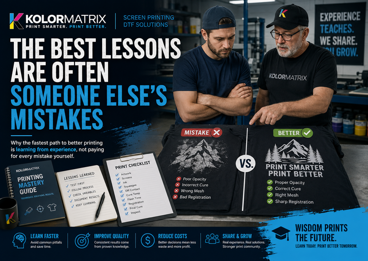 The Best Lessons Are Often Someone Else’s Mistakes