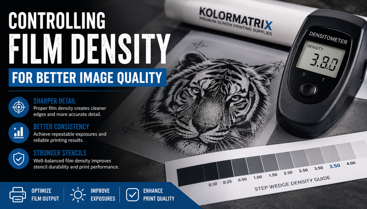Controlling Film Density for Better Screen Printing Image Quality