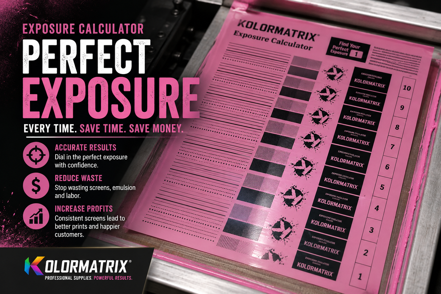 An exposure calculator can SAVE You money!