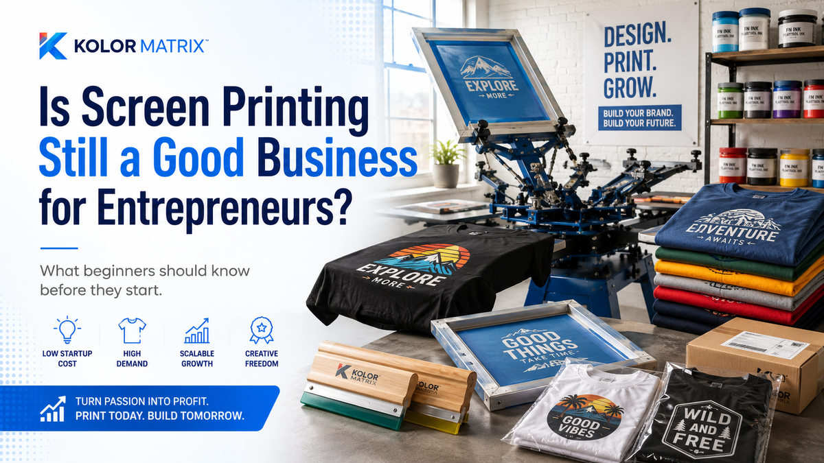 Is Screen Printing Still a Good Business for Entrepreneurs?