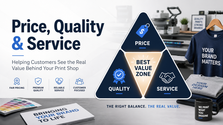 Price, Quality & Service: Helping Customers See the Real Value Behind Your Print Shop