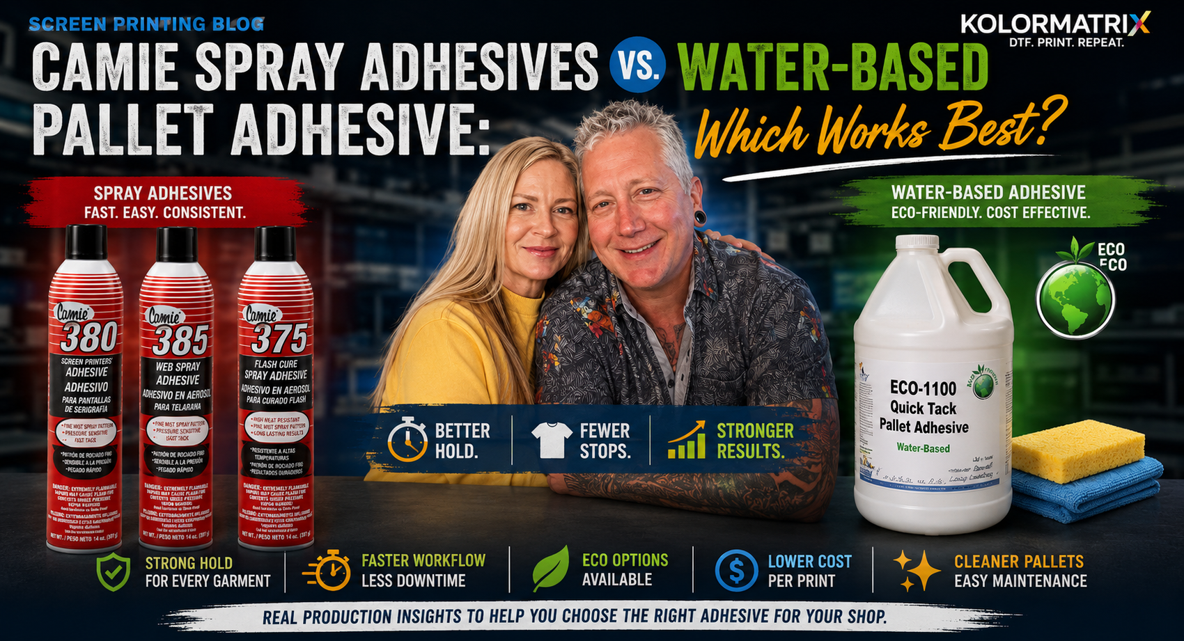 Spray Adhesives vs Water-Based Pallet Adhesive: Which Works Best?