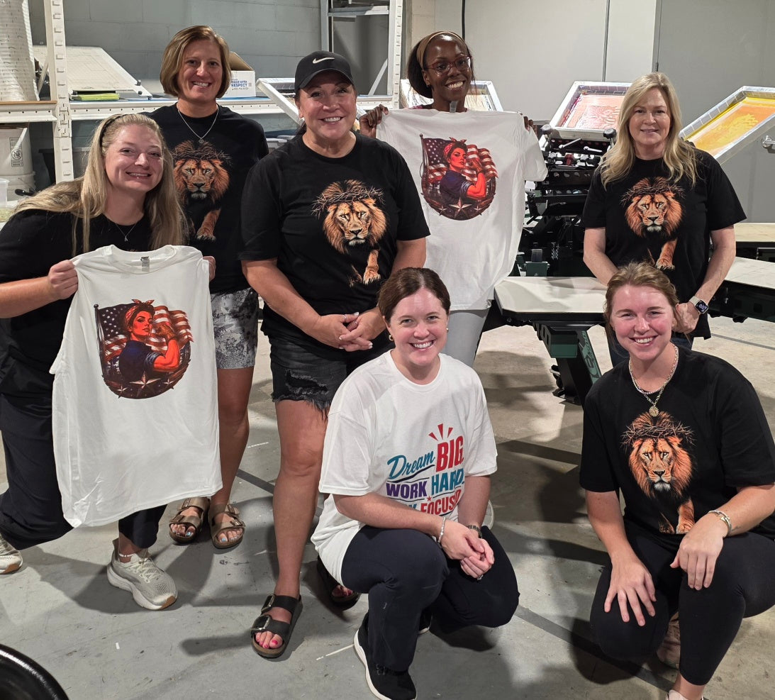Women in Print: Celebrating Our First All-Women 3-Day Professional Screen-Printing Class