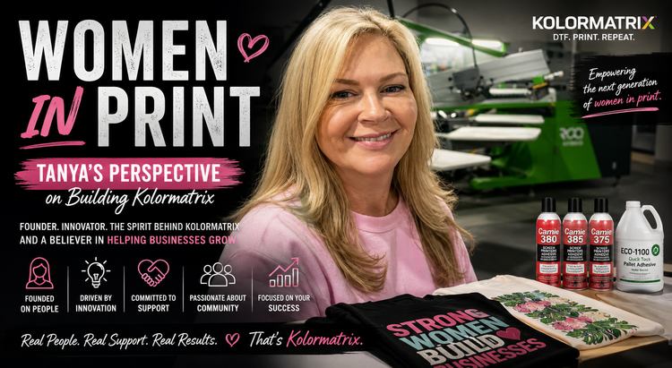 Women In Print: Tanya's Perspective On Building Kolormatrix