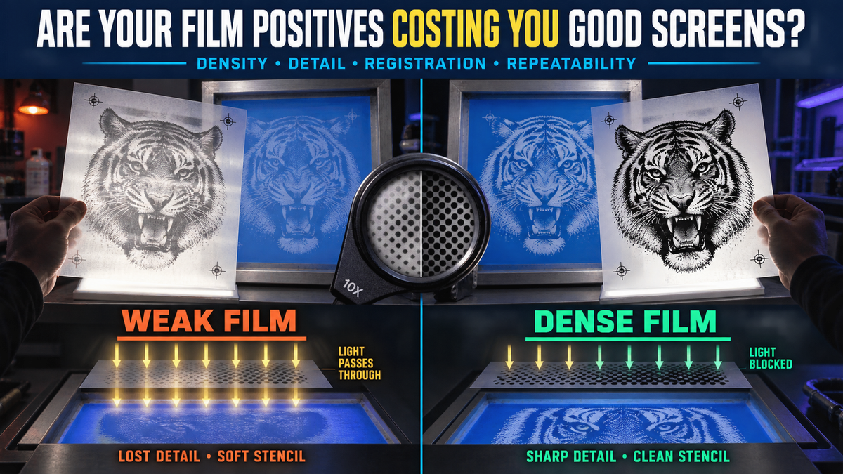 Are Your Film Positives Costing You Good Screens?