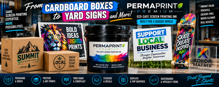 From Cardboard Boxes to Yard Signs: What Can You Print With PERMAPRINT Premium?