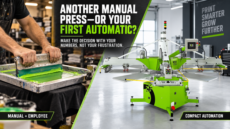 Another Manual Press—or Your First Automatic?