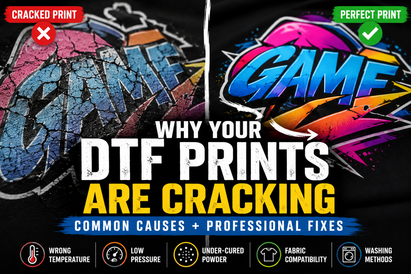 Why Your DTF Prints Are Cracking (And How to Fix It)