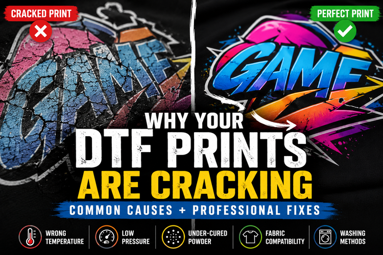 Why Your DTF Prints Are Cracking (And How to Fix It)