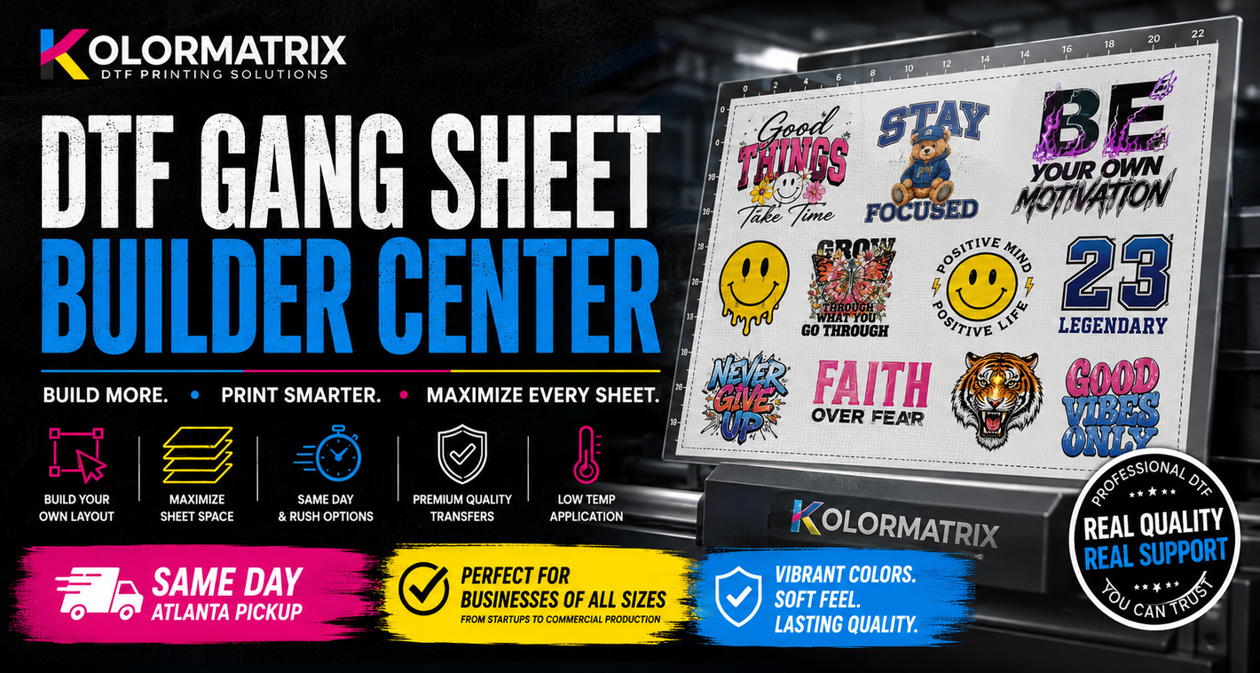 DTF Gang Sheet Builder Center