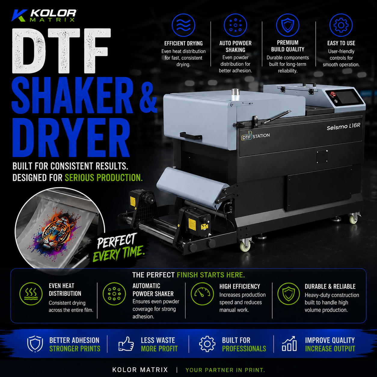 DTF Shaker & Dryer