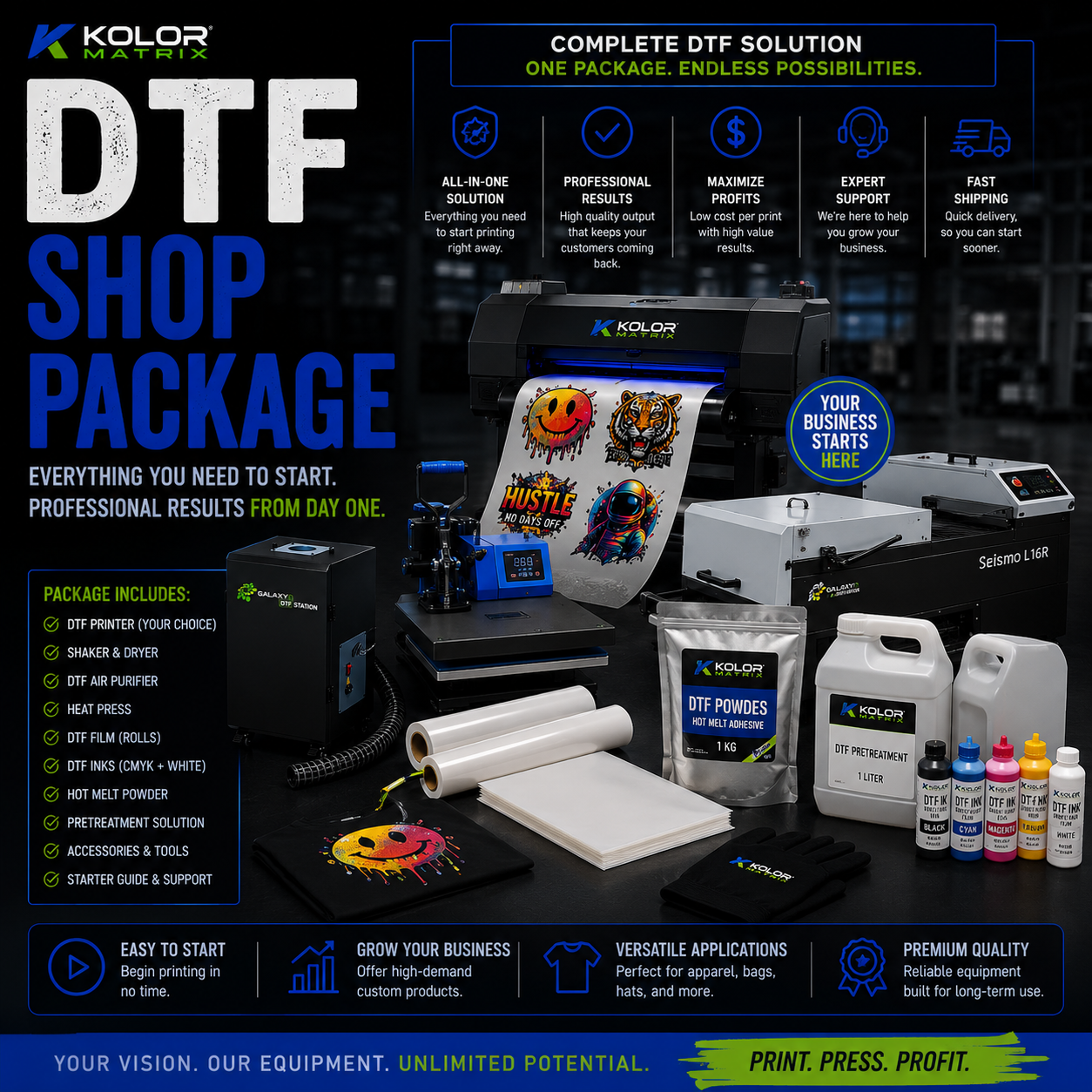 DTF Shop Package