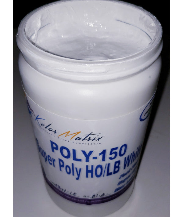 Poly Max White Ho/lb White Plastisol Ink