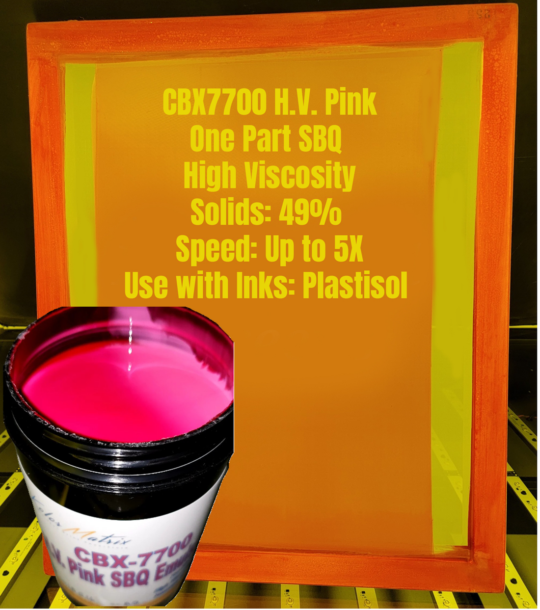 CBX7700 H.V. Pink SBQ Emulsion – Ultimate Print Quality