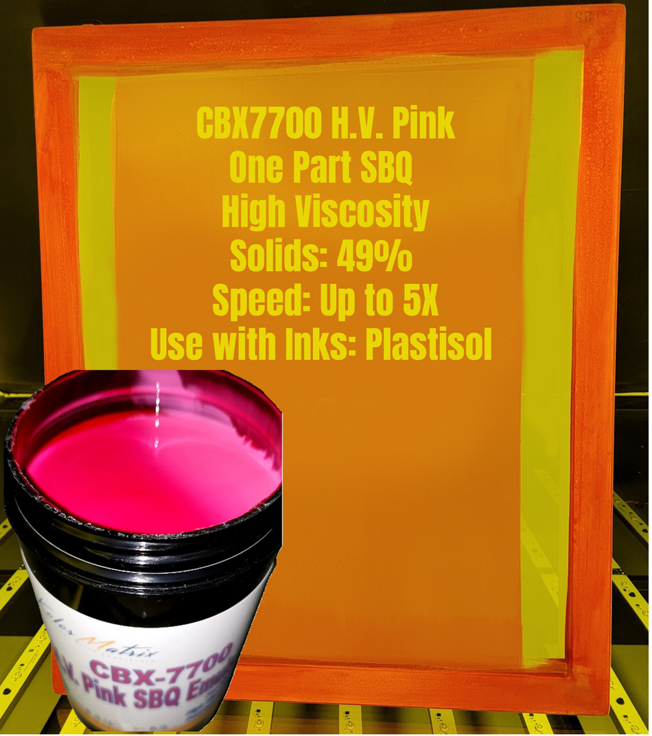 CBX7700 H.V. Pink SBQ Emulsion