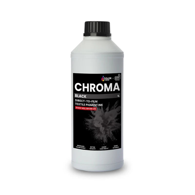 Color Prime Chroma DTF Ink.