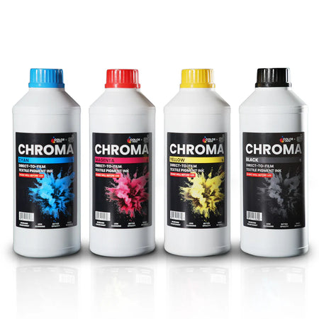 Color Prime Chroma DTF Ink.