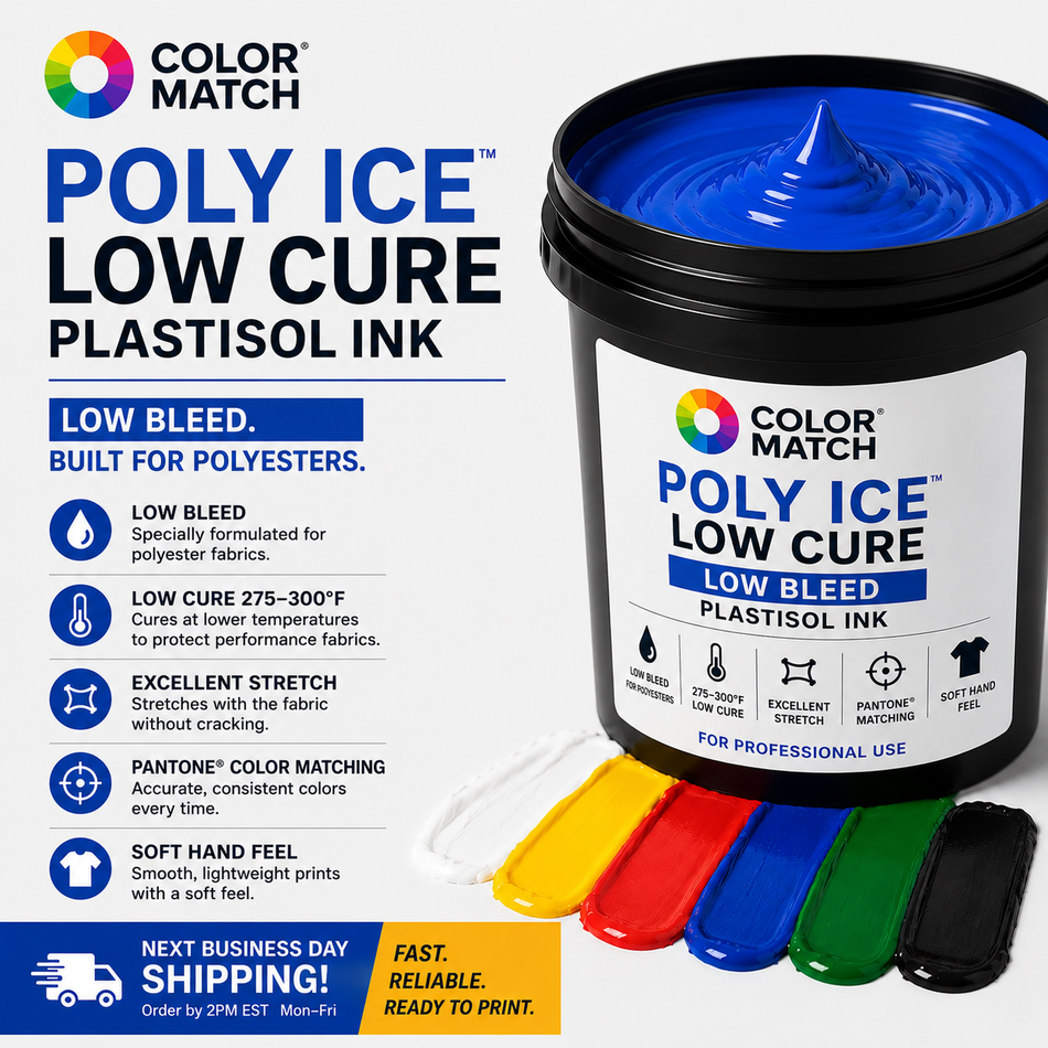 COLOR MATCH POLY ICE L. C. HO/LB PLASTISOL