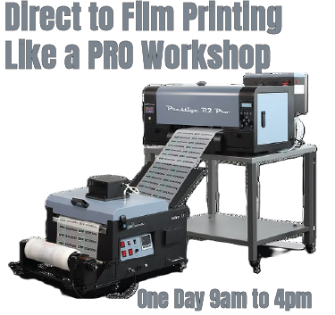 DTF Like a Pro Workshop : Direct to Film printing One day in Atlanta