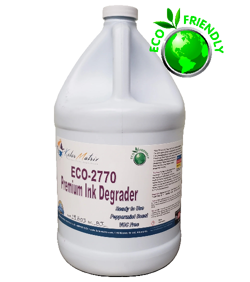 ECO2770 Premium Peppermint Ink Degrader – Fresh & Effective