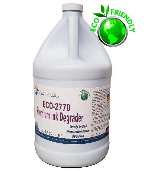 ECO2770 Premium Peppermint Scent Ink Degrader