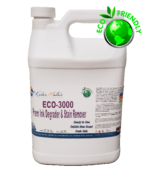 ECO3000 Premium Ink Degrader & Stain Remover