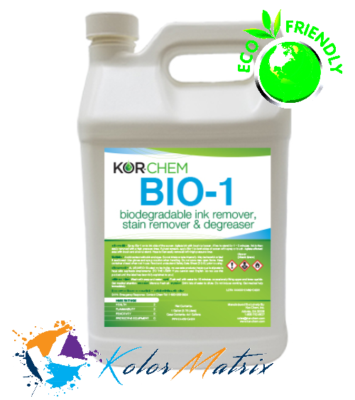 Korchem BIO-1 Ink & Stain Remover – kolormatrix