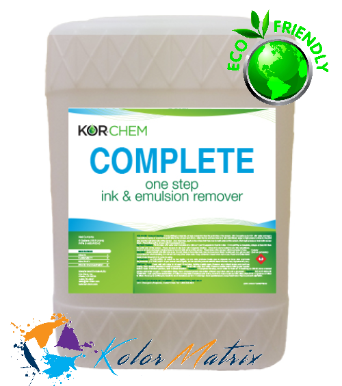 Korchem Complete One step ink and emulsion remover