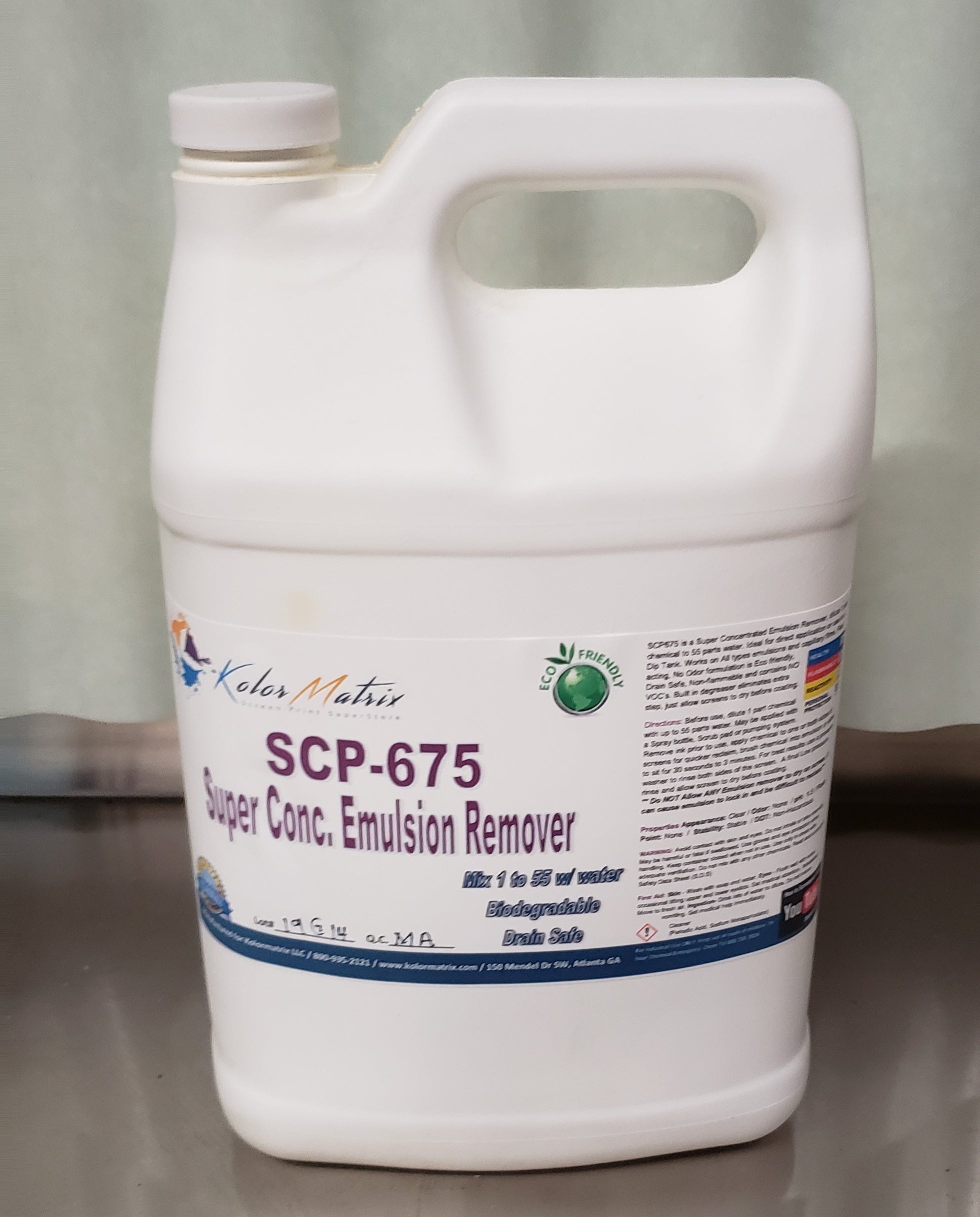 Super Concentrated 1:55 Emulsion Remover