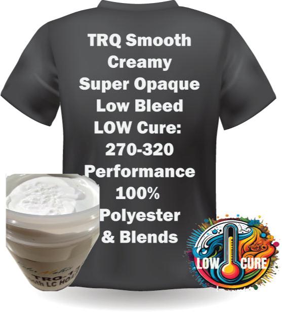 TRQ131 Smooth Low Cure C HO/LB White Plastisol