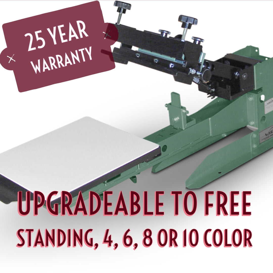 V2000 1 Station / 1 Color Table Top Premium Grade Manual Press 