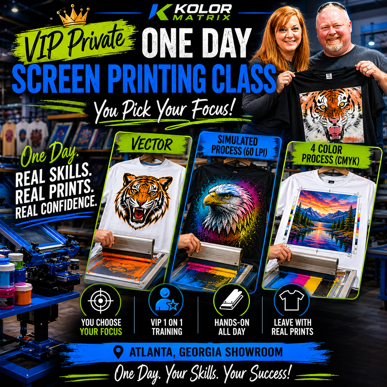 Vip Class Display Exclusive VIP One Day Class - Transform Your Skills