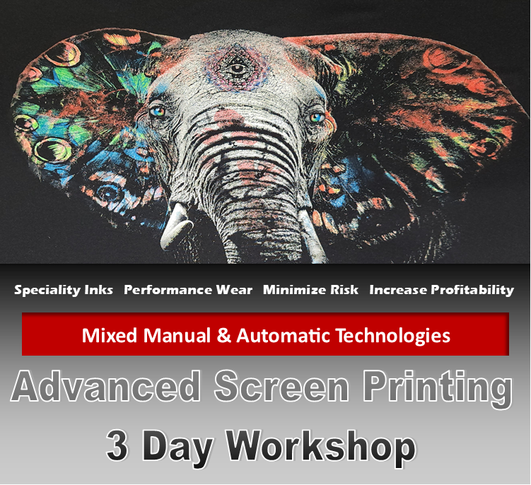 Advanced Screen Printing - 3 day Workshop