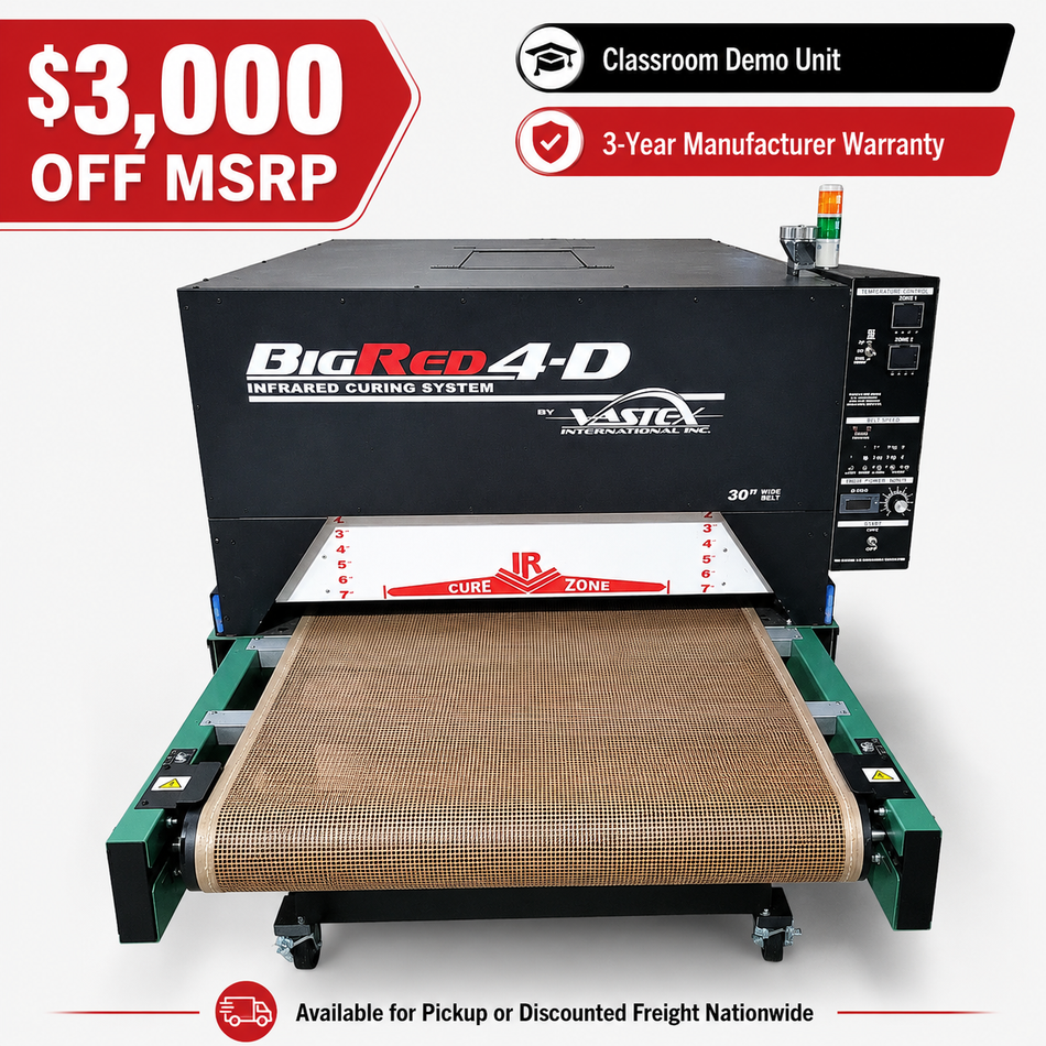 Classroom BigRed 4D 30" Conveyor Dryer – 240V Single Phase – Full 3-Year Warranty