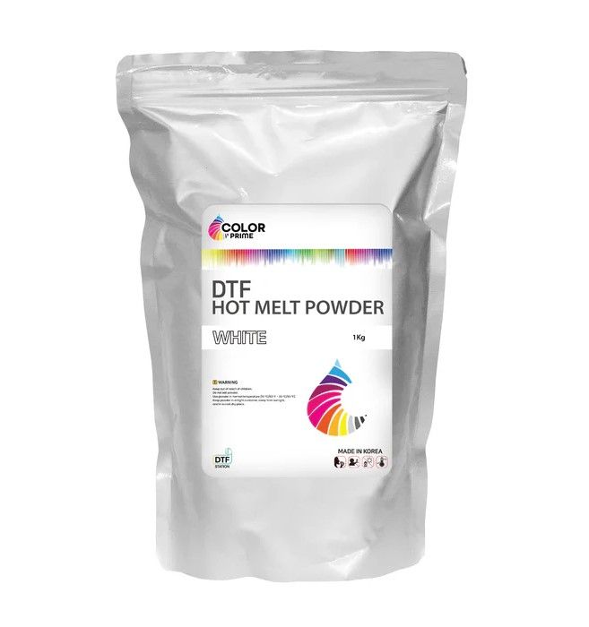 Color Prime Hot Melt Powder DTF White - 1KG