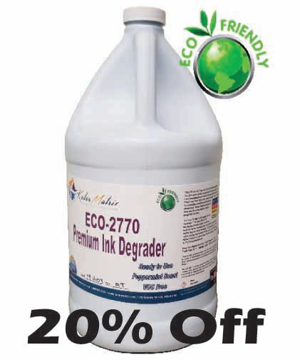 ECO2770 Premium Peppermint Scent Ink Degrader