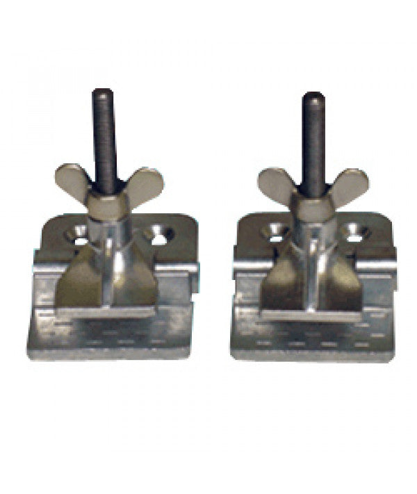 HINGE CLAMPS -PAIR WITH SCREWS