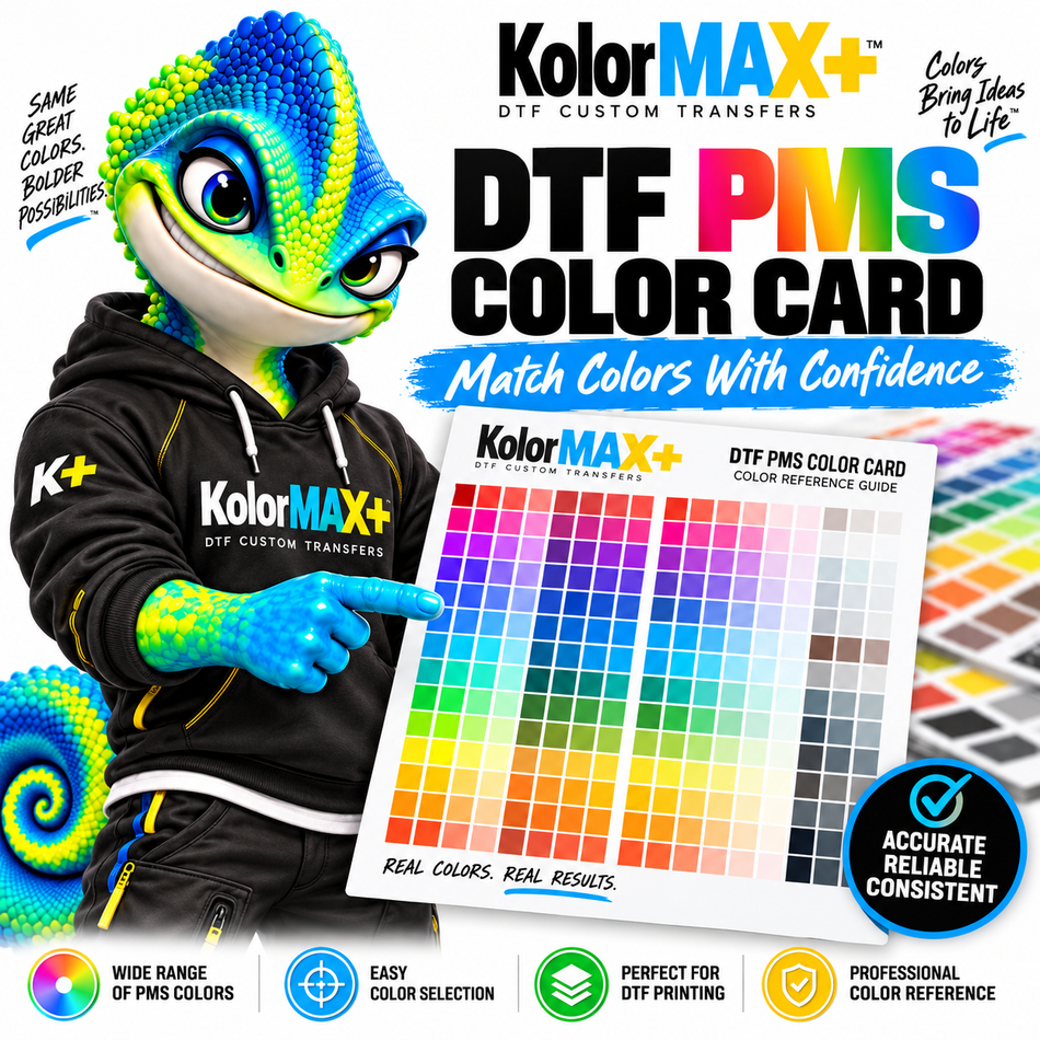 DTF Color Matching Guide — Eliminate Guesswork on Custom Transfer Colors