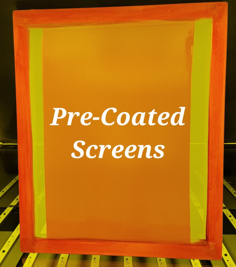 Pre-Coated Screen - Various Sizes