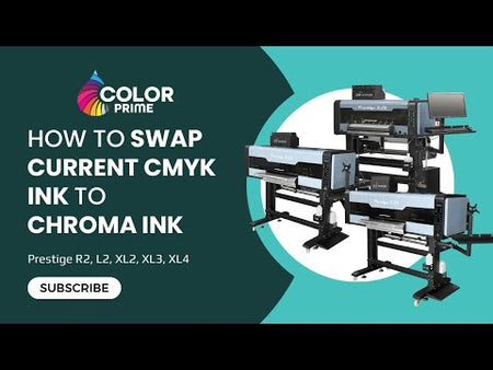Color Prime Chroma DTF Ink.