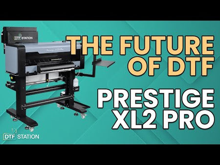 DTF Station Prestige XL2 PRO DTF 24" Printer & Packages - Business producing 376 to 545 shirts per day.