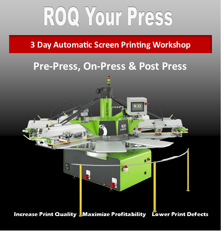 ROQ Your Press - 3 day Automatic Workshop