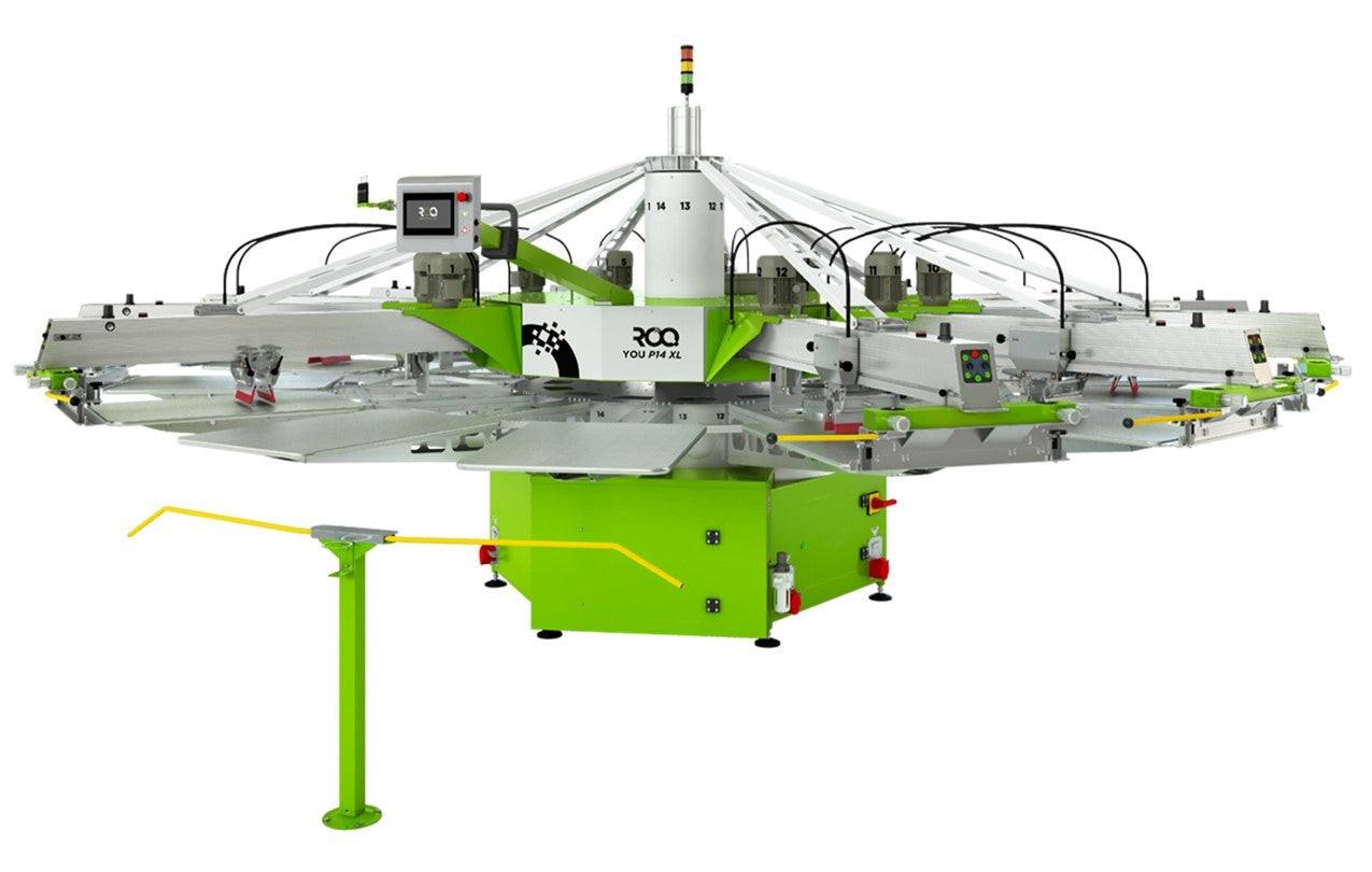 ROQ YOU Automatic Screen Print Press.