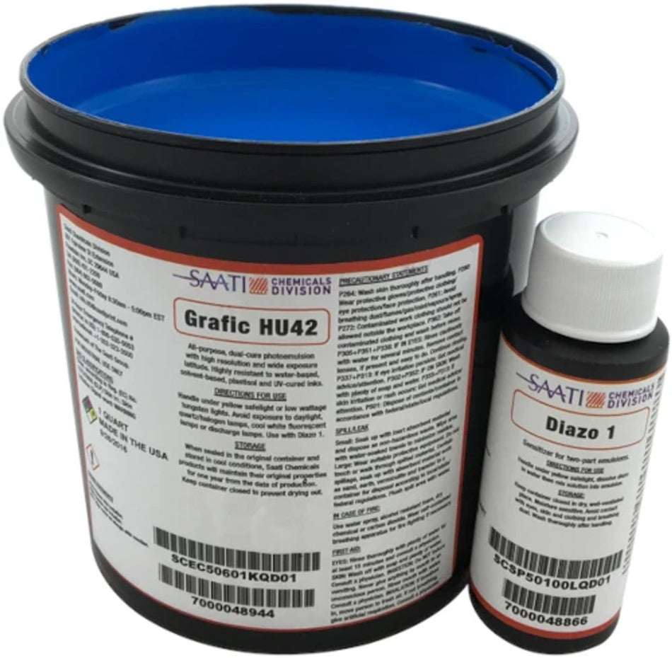 Saati Grafic HU42 Dual Cure Emulsion