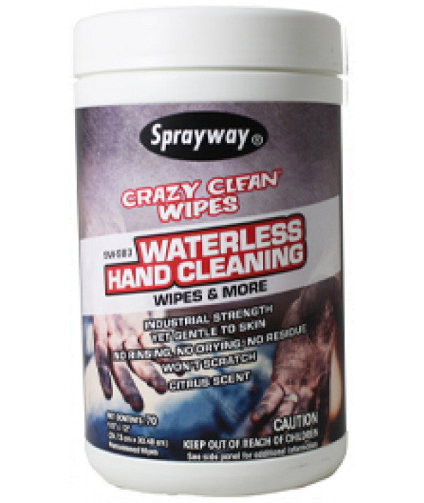 SPRAYWAY 983 CRAZY CLEAN WIPES