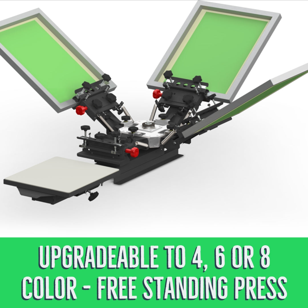 V1000 1 Station / 4 color Manual Press