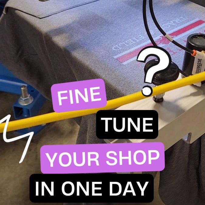 Onsite 1 Day Shop Tune Up - includes Travel