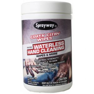 Sprayway 983 Crazy Clean Hand Cleaner Wipes