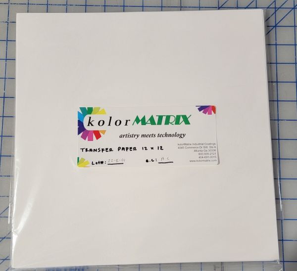 Multi Pack High Temperature Resistant Transferacy Color Sheet